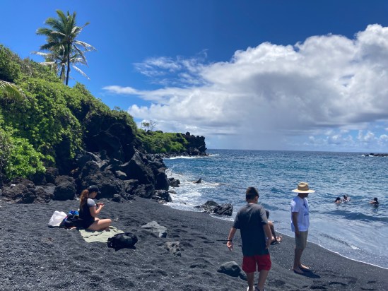 Best Black Sand Beach in Hawaii